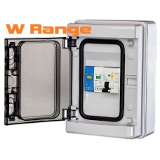 IP65 Electric Vehicle RCBO Enclosure (Weatherproof) - 40A A-Type RCBO B Curve with SPD
